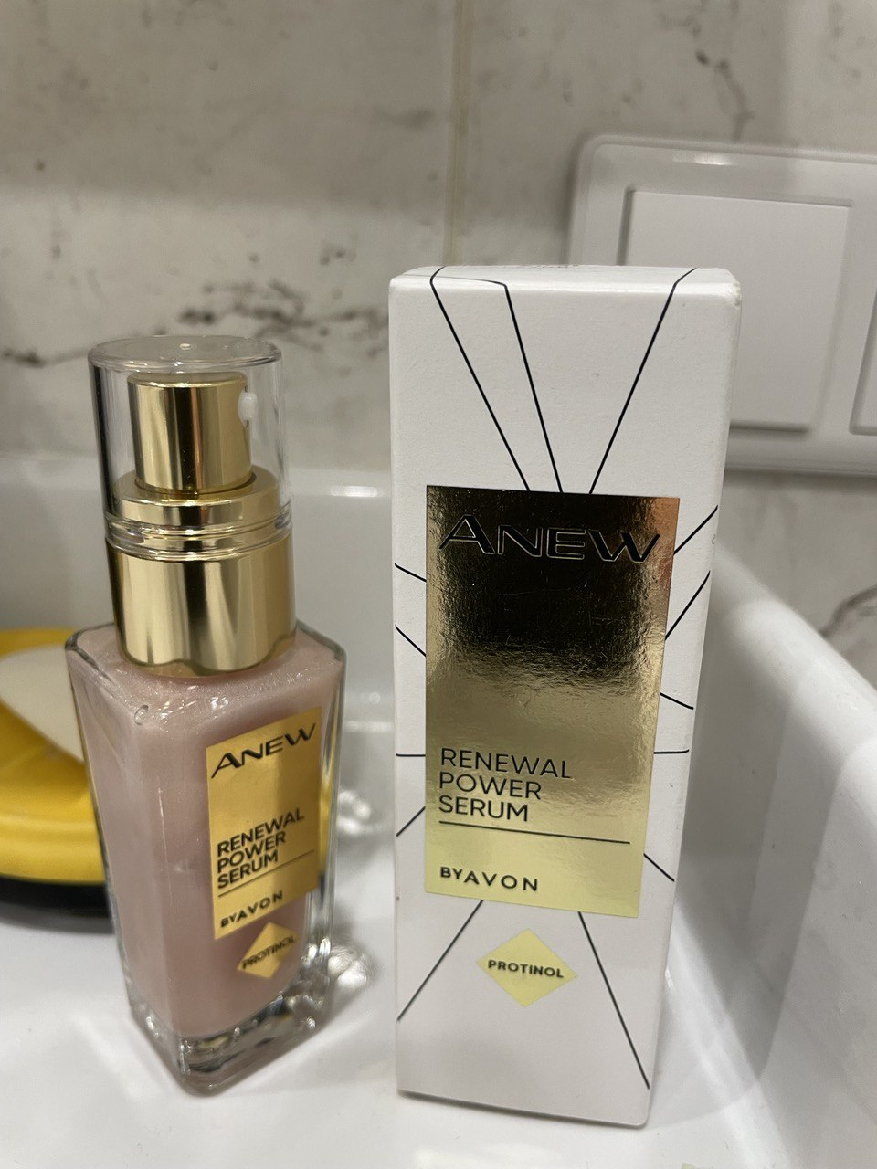 Обновляющая сыворотка для лица Энергия протинола, 30 мл Anew от Avon - Сыворотка с протинолом от Эйвон