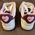Кроссовки Nike Air Force 1 low Valentines Day (2023) Beige/Red