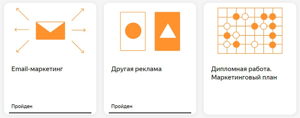 Яндекс Практикум - Курс Интернет-маркетинг