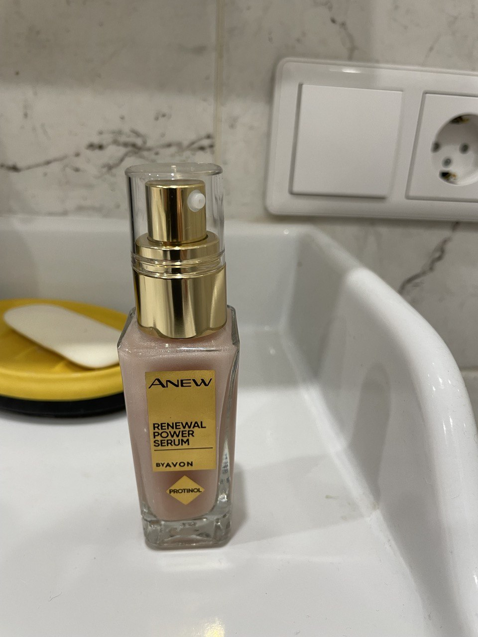 Обновляющая сыворотка для лица Энергия протинола, 30 мл Anew от Avon - Сыворотка с протинолом от Эйвон