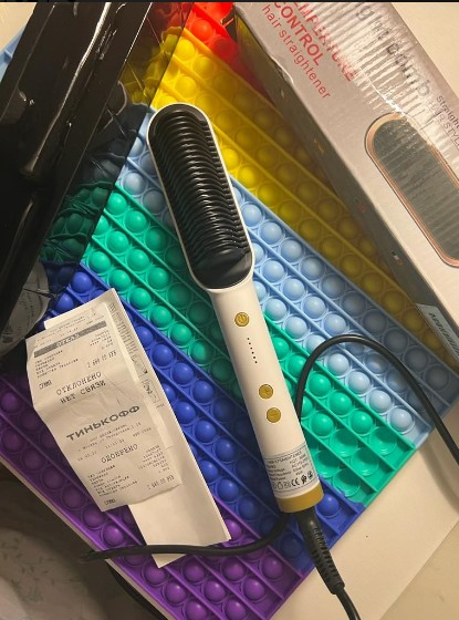 Магазин Alltrendo - расческа-выпрямитель Hair Straightener