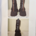 Производственный брак ботинок GIOVANNI FABIANNI