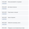 Отменили заказ