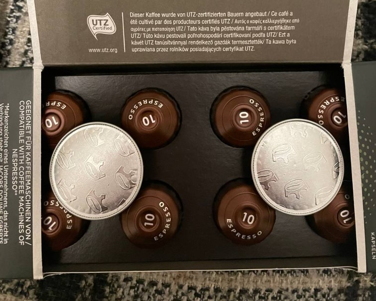 Капсулы Jacobs Espresso Intenso 10 - Довольно неплохой Espresso Intenso 10 в капсулах