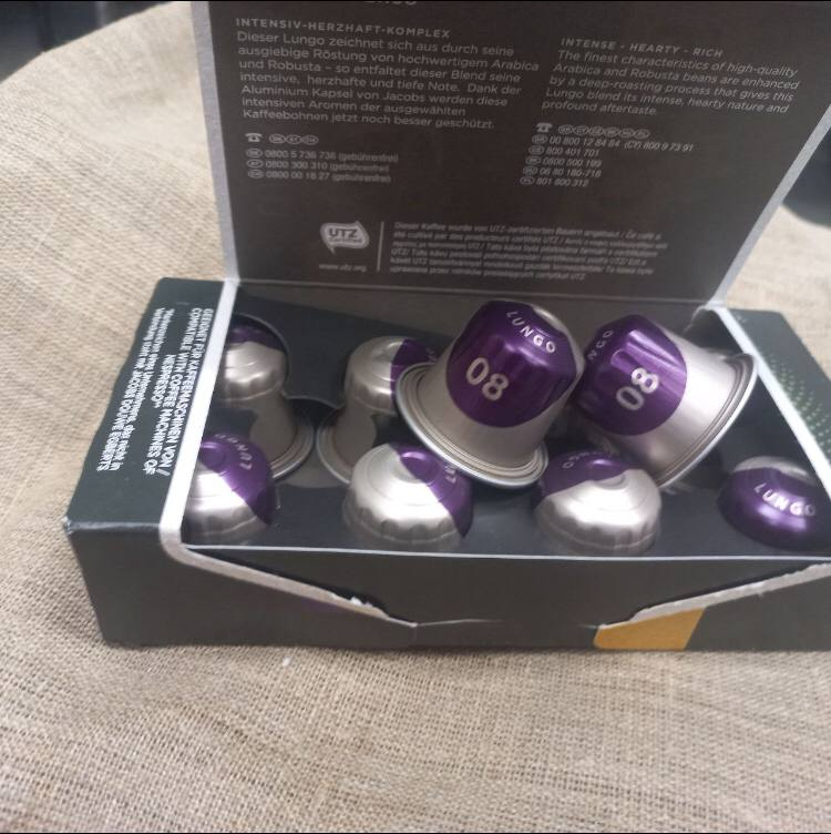 Капсулы Jacobs Lungo Intenso 8 - Вкусный кофе с нормальной крепостью.