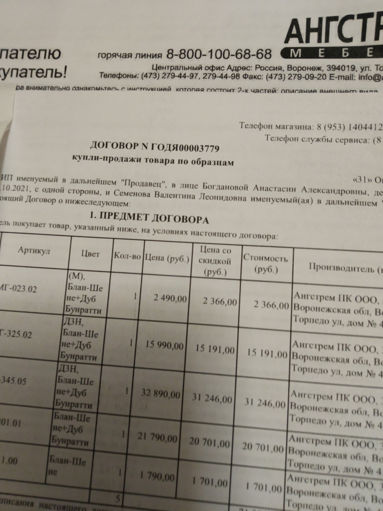 Мебель Ангстрем - Сборка огорчила