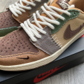 Кроссовки Nike Air Jordan 1 Low x Zion Williamson Voodoo