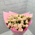 Отзыв о Flor2u.ru: Букет из 17 кустовых роз