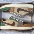 Кроссовки Nike Air Jordan 1 Low x Zion Williamson Voodoo