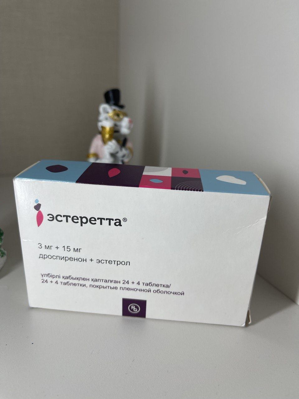 Эстеретта - Пью Эстеретту. Таблетки подошли.
