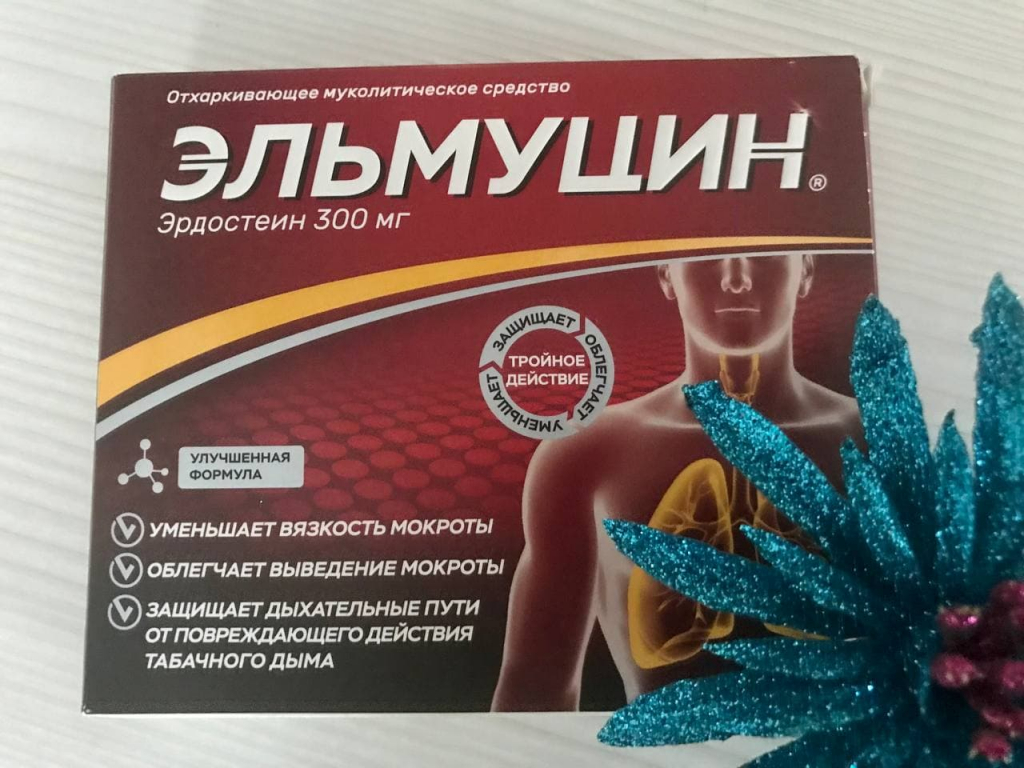 Эльмуцин - Тяжелый бронхит прошел без осложнений